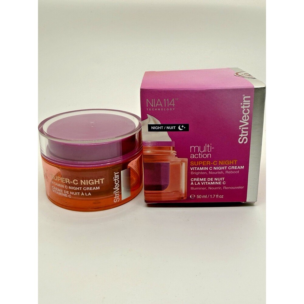 StriVectin Multi Action Super-C Vitamin C Night Cream 1.7oz 50ml New in a Box